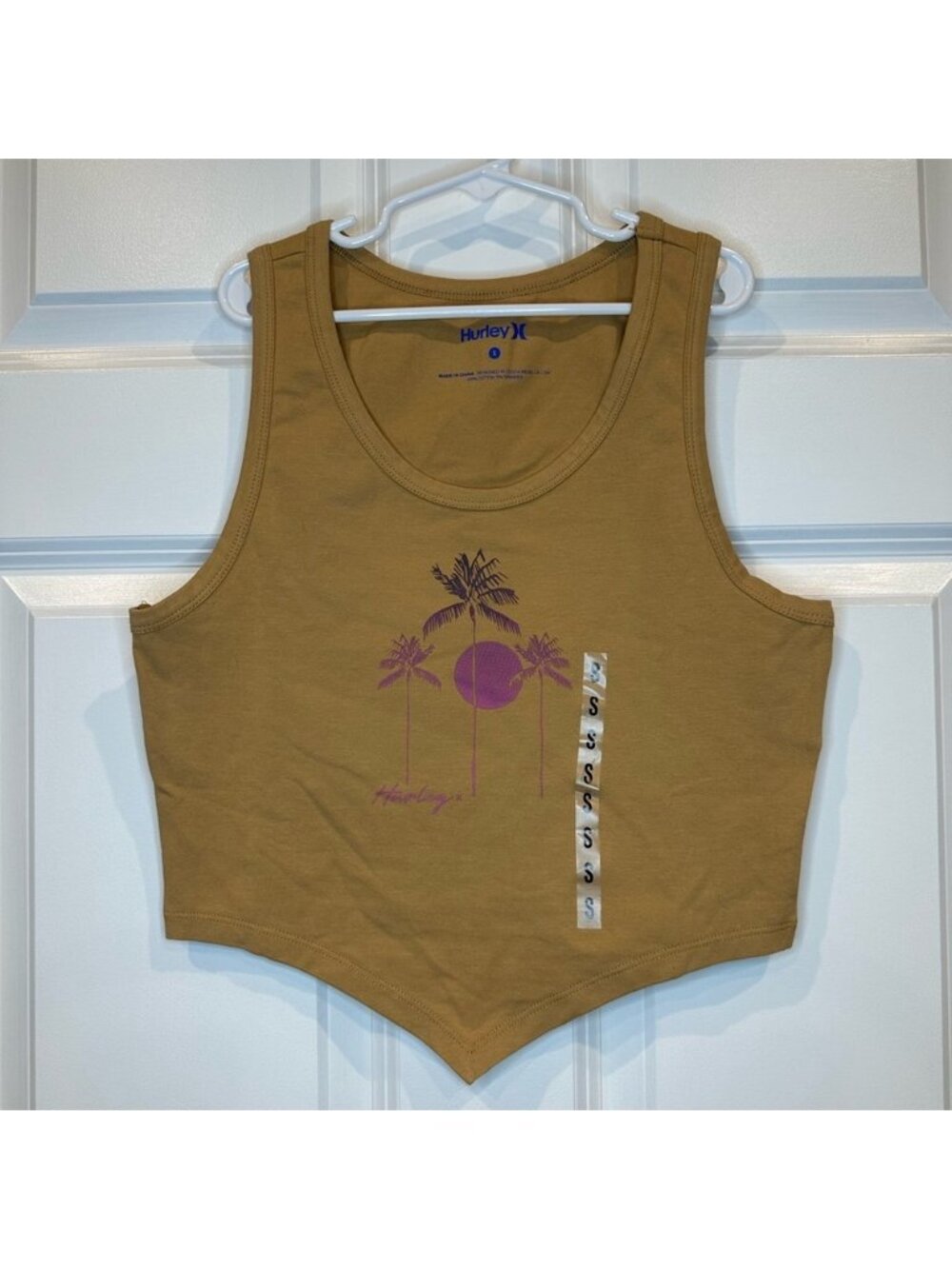 Hurley Crop Top Size Small NWT